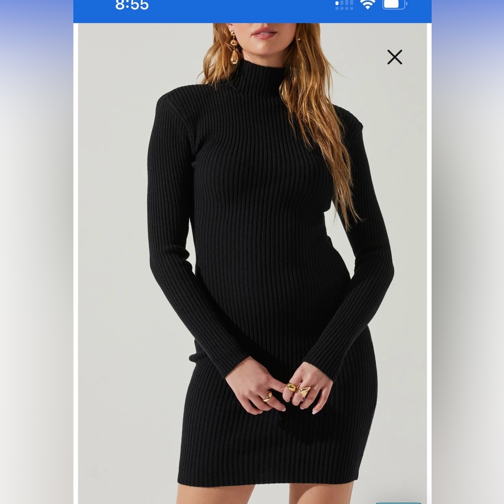 ASTR, Gwendolyn Sweater Dress, size S
